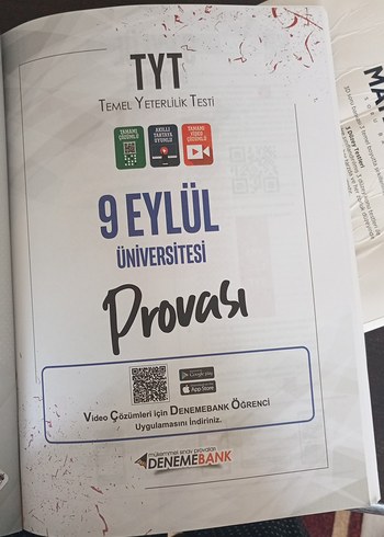 Beden TYT Üniversiteler Karması 5 Deneme Sınavı