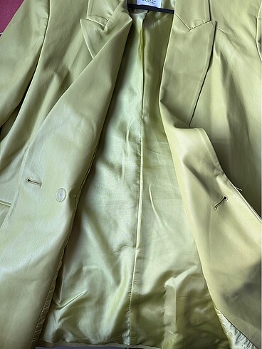 36 Beden Blazer deri ceket
