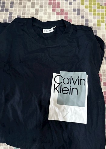 Calvin Klein Siyah Erkek Uzun Kollu Tişört