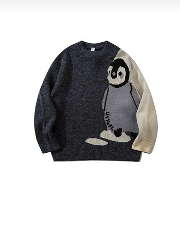 penguen gri kazak Knitwear