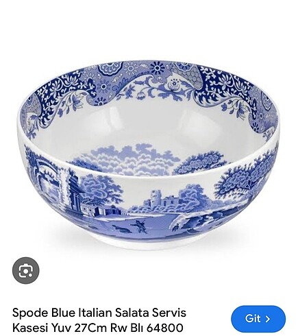 Spode 27 cm kase