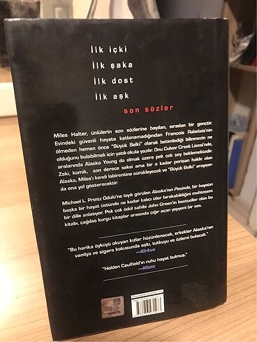 Beden John Green alaska?nın peşinde