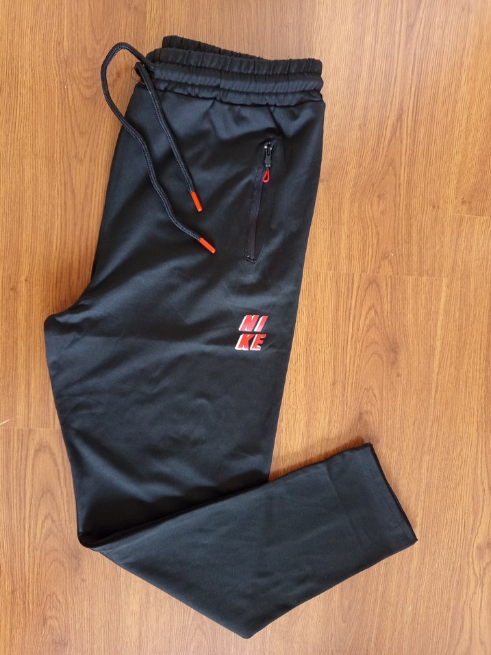 Erkek Lacivert dalgıç kumaş Adidas arka cepli Dar Kesim Eşofman - Görsel 2