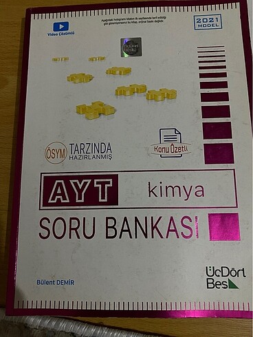 345 Ayt Kimya Test Kitabı