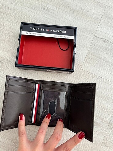 Beden kahverengi Renk Tommy Hilfiger Cüzdan