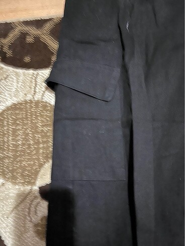 Diğer siyah kargo pantolon