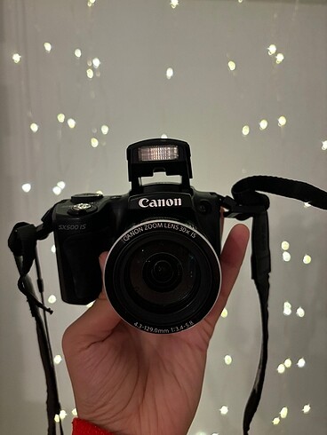  Beden Canon SX500 IS-Fotoğraf Makinesi-Çantasıyla beraber