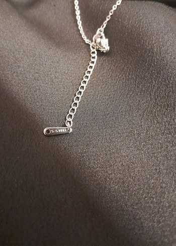  Beden Beyaz Sedefli Silver Midi Kolye
