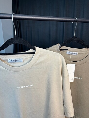 m Beden ten rengi Renk Les Benjamin Tshirt
