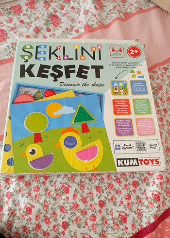 Şekil Keşfet Eğitici Oyuncak 2+ Yaş