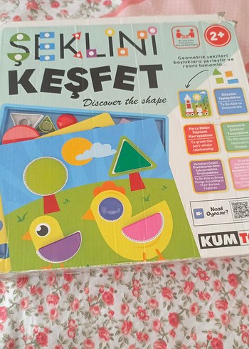 Diğer Şekil Keşfet Eğitici Oyuncak 2+ Yaş