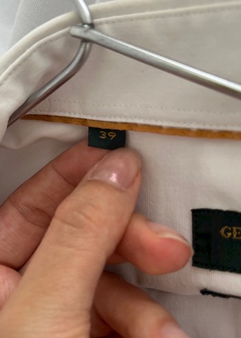 m Beden Beyaz Erkek Pamuk Gömlek, Uzun Kollu, Regular Fit