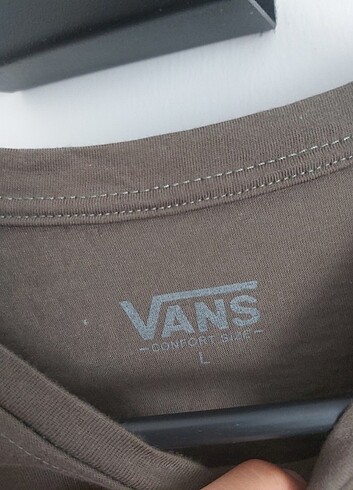 l Beden haki Renk Vans erkek tişört
