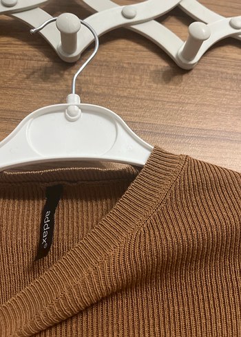 Addax Bej Kadın Triko Uzun Kollu Sweatshirt
