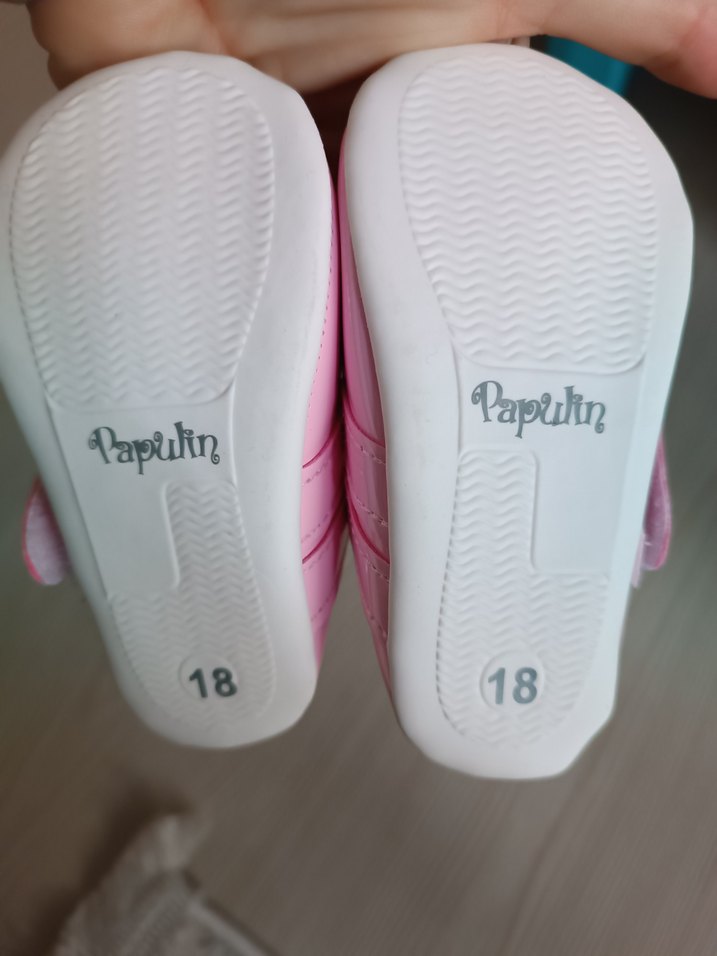 Kız Çocuk Pembe Rugan Babet Ayakkabı - Görsel 2