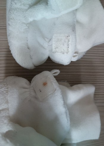 Kız Çocuk Beyaz Kürklü Sıcak Ev Terliği - Görsel 3