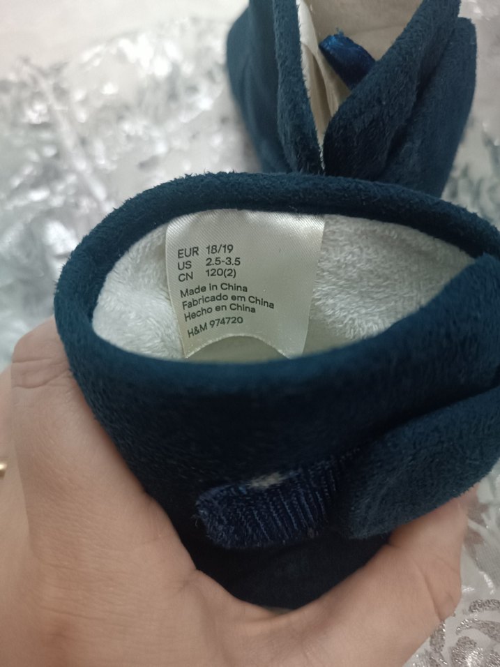 Koyu Mavi Erkek Bebek Botları - Görsel 3