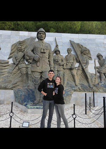 l Beden Kapüşonlu Siyah Baskılı Sweatshirt