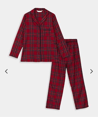 LC Waikiki Ekoseli pijama takımı