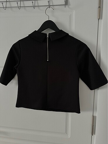Diğer Bebe yaka crop bluz
