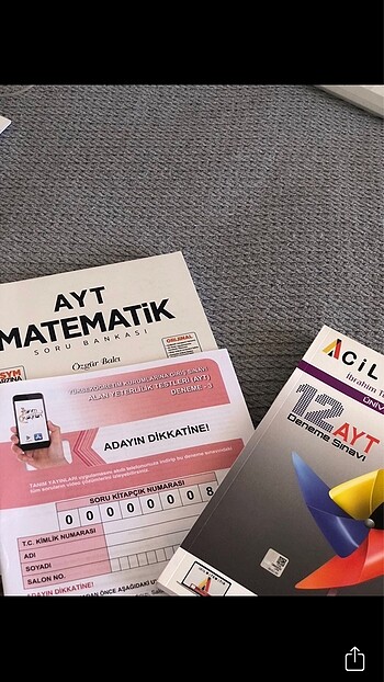  Ayt matematik 3D soru bankası+2hediye