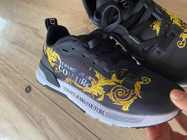 38 Beden siyah Renk Versace spor ayakkabı