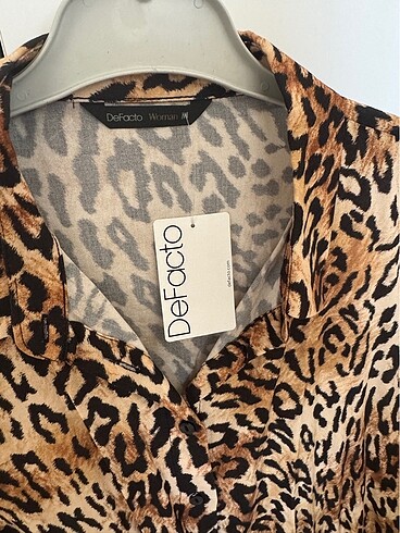 Defacto Leopar gömlek