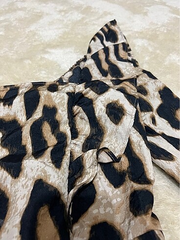 xs Beden HM leopar elbise