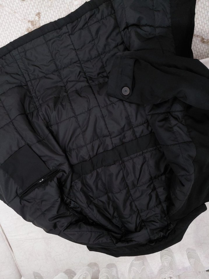 Düğmeli Siyah Erkek Ceket - Görsel 4