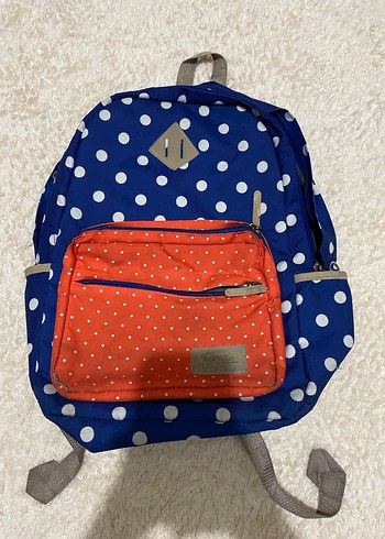 Renkli Puantiyeli Kadın Sırt Çantası - Görsel 5