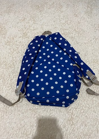 Renkli Puantiyeli Kadın Sırt Çantası - Görsel 4