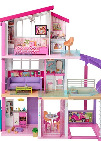 Beden Renk Barbie Dreamhouse Pembe Oyuncak Ev