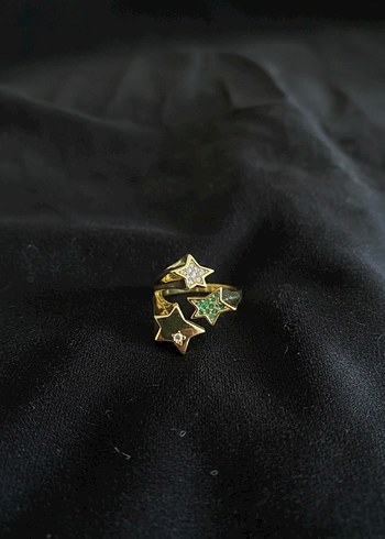 Parlak Altın Kadın Yüzük - Görsel 6