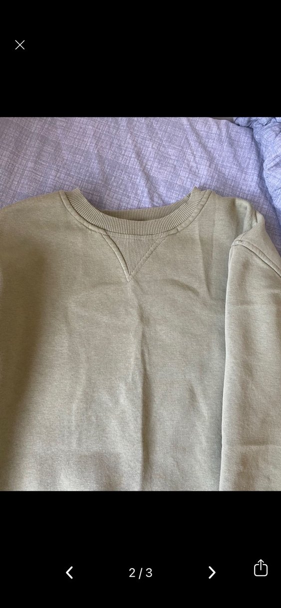 Çağla yeşili Sweatshirt - Görsel 2