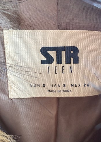 Stradivarius Stradivarius Kahverengi Bohem Kadın Suni Kürk Ceket