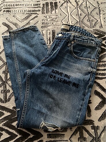 Zara Zara yırtık jean