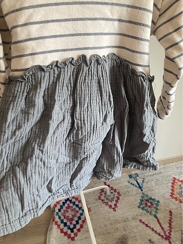 24-36 Ay Beden gri Renk Zara sweatshirt elbise