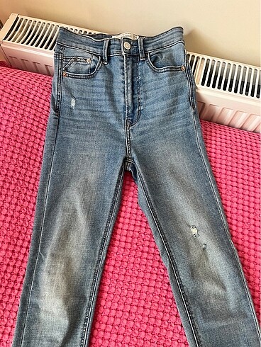 Stradivarius süper yüksek bel jean