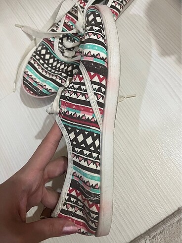 Bez renkli ayakkabı - Görsel 5