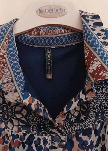 Bohem  şofon Elbise - Görsel 3