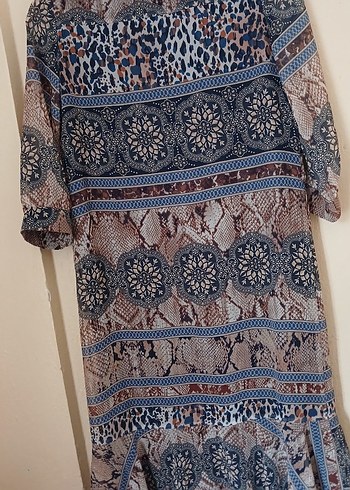 Bohem  şofon Elbise - Görsel 2