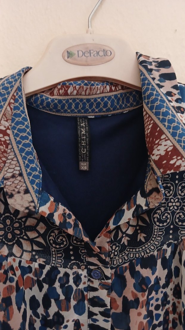 Bohem  şofon Elbise - Görsel 3