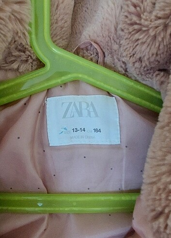 12-13 Yaş Beden Kic cocuk Zara kürk monf