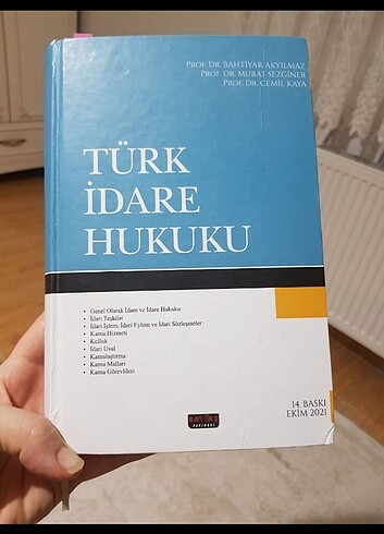 İdare hukuku bahtiyar Akyılmaz 
