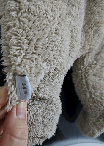 Kürklü Kapüşonlu Bebek astronot Tulumu - Görsel 5