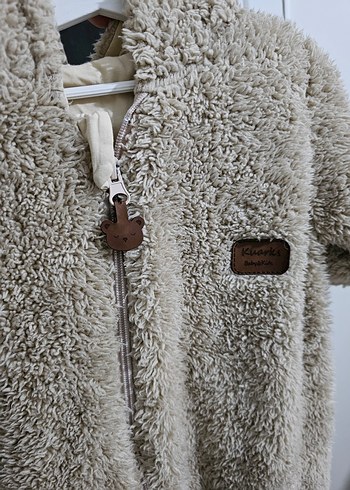 Kürklü Kapüşonlu Bebek astronot Tulumu - Görsel 6