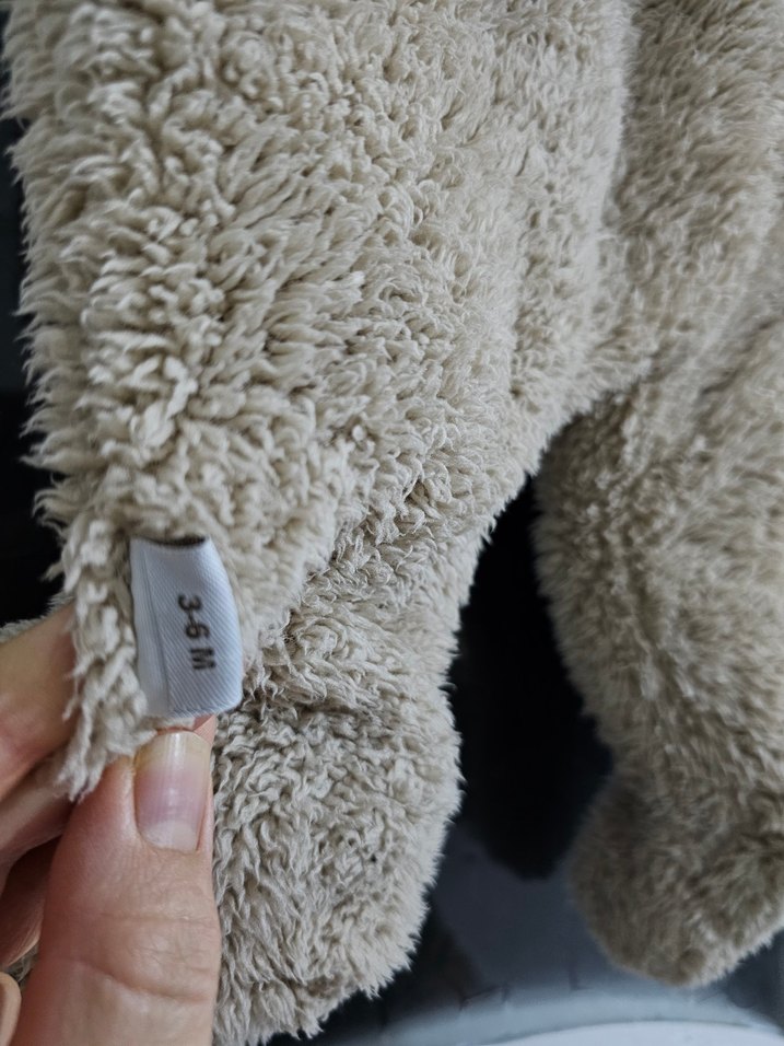 Kürklü Kapüşonlu Bebek astronot Tulumu - Görsel 5