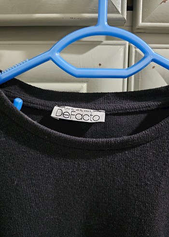 Siyah Kadın Sweatshirt ve Pantolon Takımı - Görsel 4