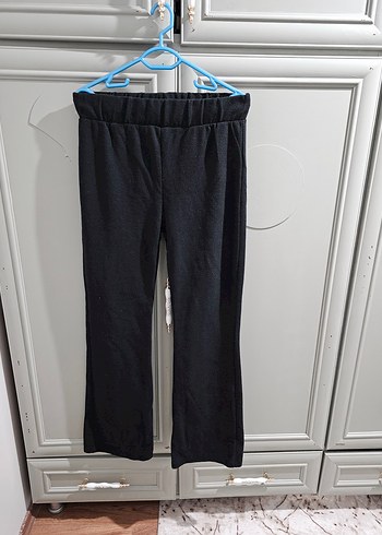 Siyah Kadın Sweatshirt ve Pantolon Takımı - Görsel 5