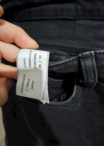 Mavi James jean 28 beden - Görsel 9